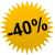 Remise de 40%